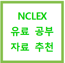  독학으로 NCLEX 합격/ 추천 자료 II feat.유료