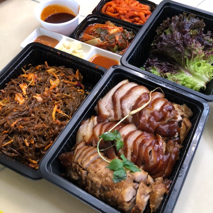  송도 족발 맛집 족발상식 배달시켜서 뇸뇸뇸