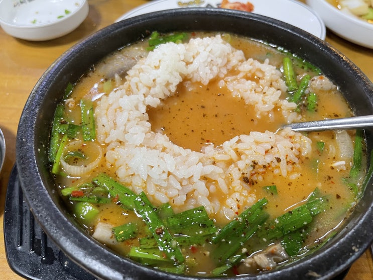 [천왕 맛집] 태기산 더덕순대 / 뜨끈한 국밥 한그릇 / 오랜만에 깔끔한 순대국 맛 / 내돈내산 / 솔직후기