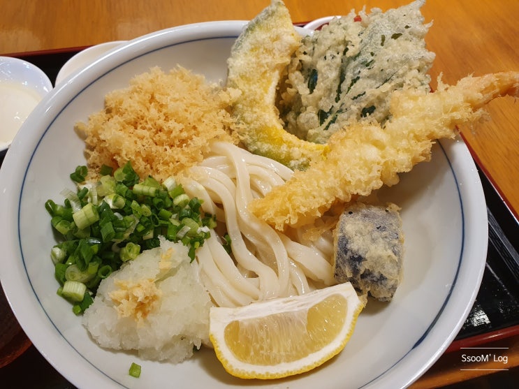  벌써 세 번이나 간 마루젠 우동 / 송도 오네스타 우동 맛집