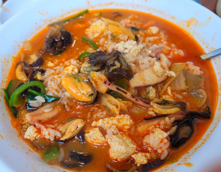  강릉 맛집 "김우정초당짬뽕순두부"️