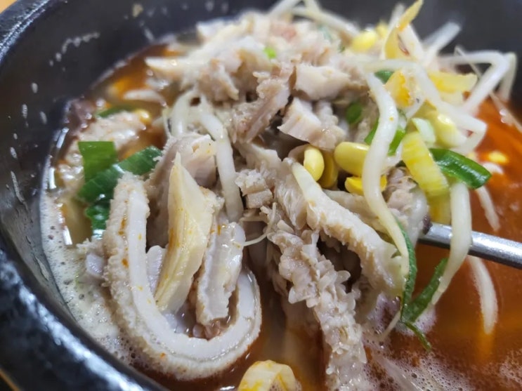  샤인데일cc 맛집 아침식사 양평해장국 / 점심식사 네자매 평강막국수