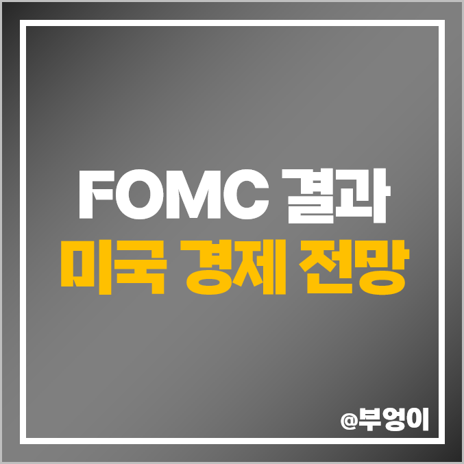 6월 FOMC 결과, 기준 금리 동결 발표, 점도표, 경제 전망 - GDP, PCE, 실업률 : 7월 회의 일정