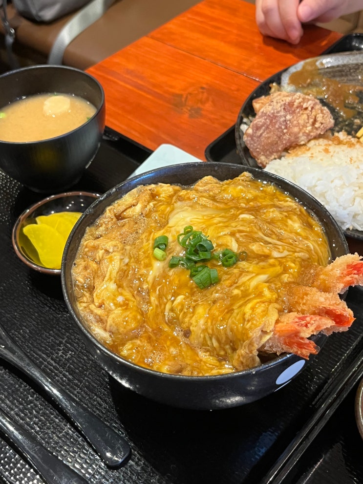  오사카 현지인 맛집 포미에 가츠동 필수로 먹기 약속..