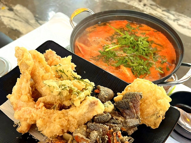  송어통매운탕과 송어튀김이 맛있는 두물머리 맛집 양평 횟집 : ) 양수리송어횟집
