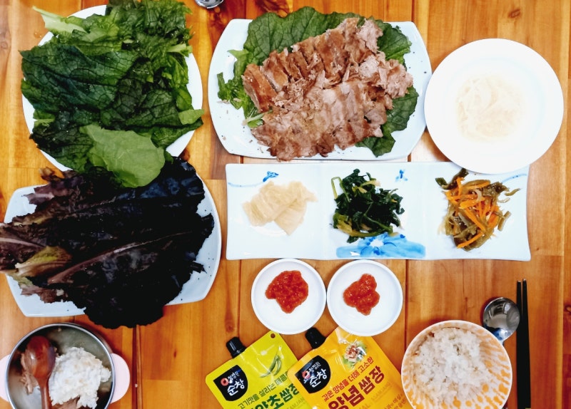 청정원 순창 양념쌈장 & 청양초쌈장으로 편리하고 깔끔한 고기소스