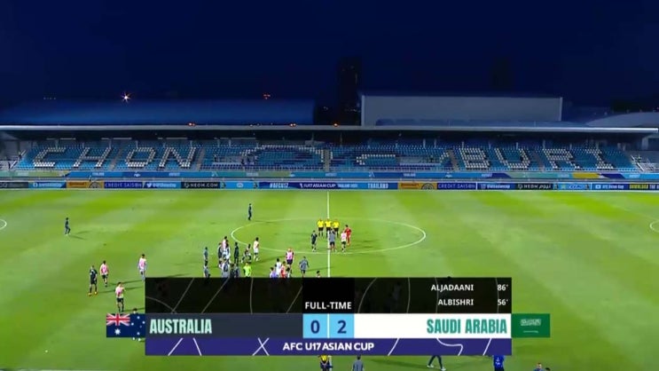 2023 AFC U-17 아시안컵 C조 1차전 호주 vs 사우디아라비아