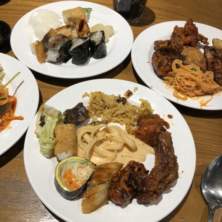  인천 송도 애슐리퀸즈 한식 양식 일식 중식 뷔페 맛집