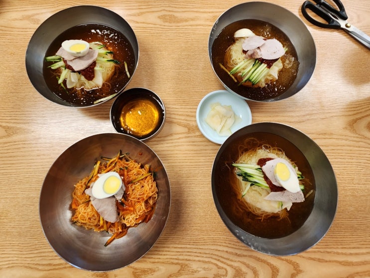  석전동 밀면 맛집 부산가야밀면