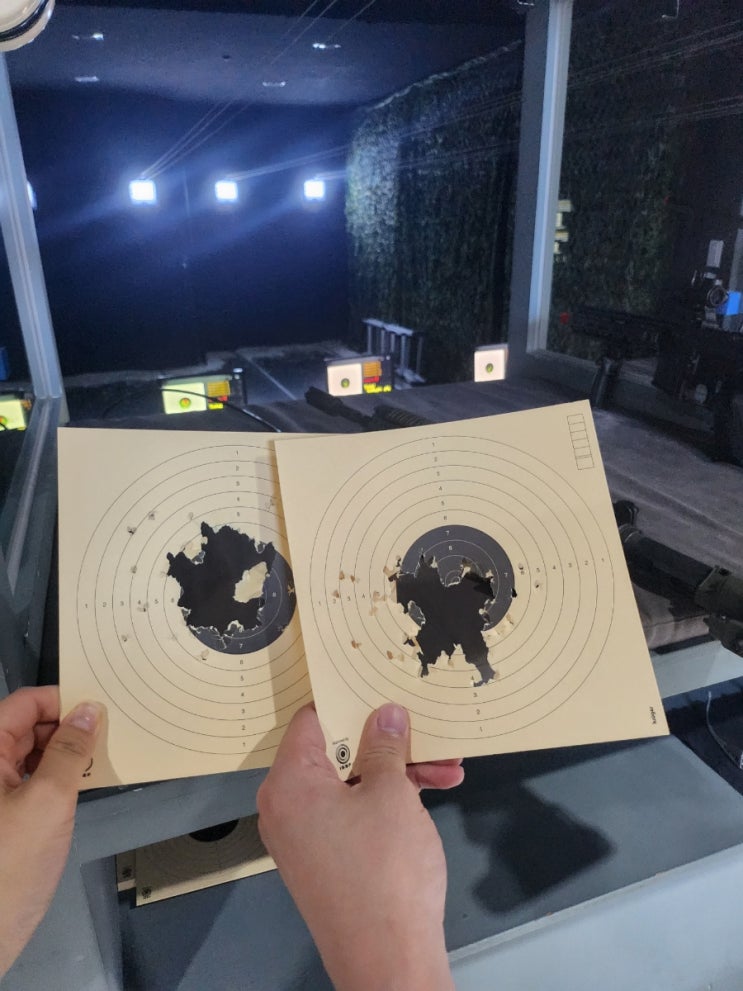  동래놀거리 인피니티건 사격연습장 풀패키지 후기