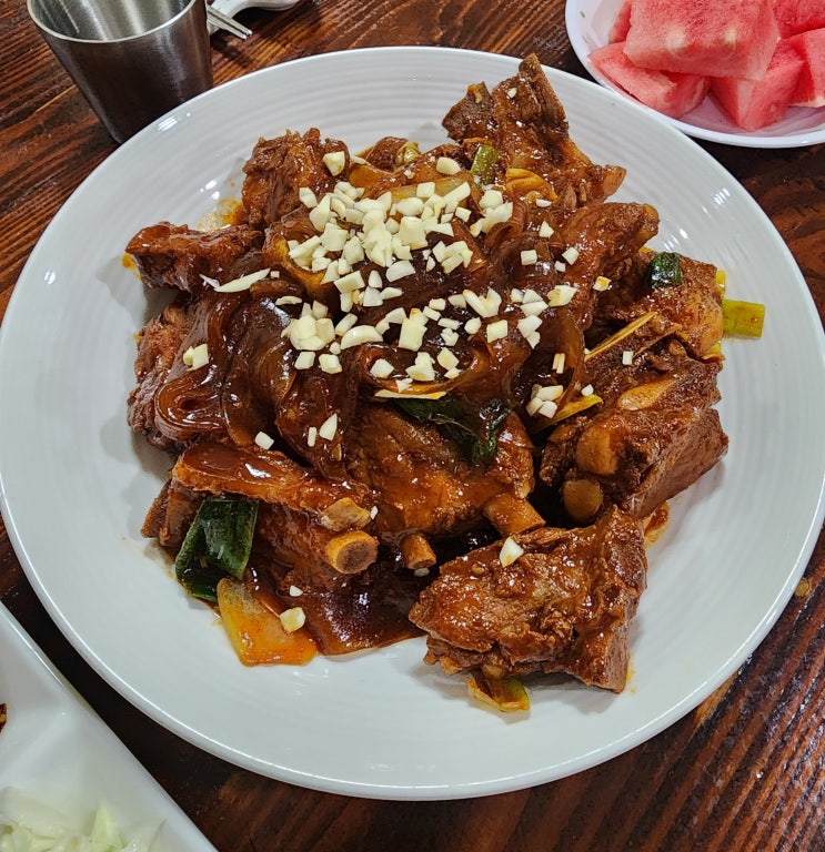 필리핀 알라방 홈스테이 맛있었던 매운 돼지갈비찜~
