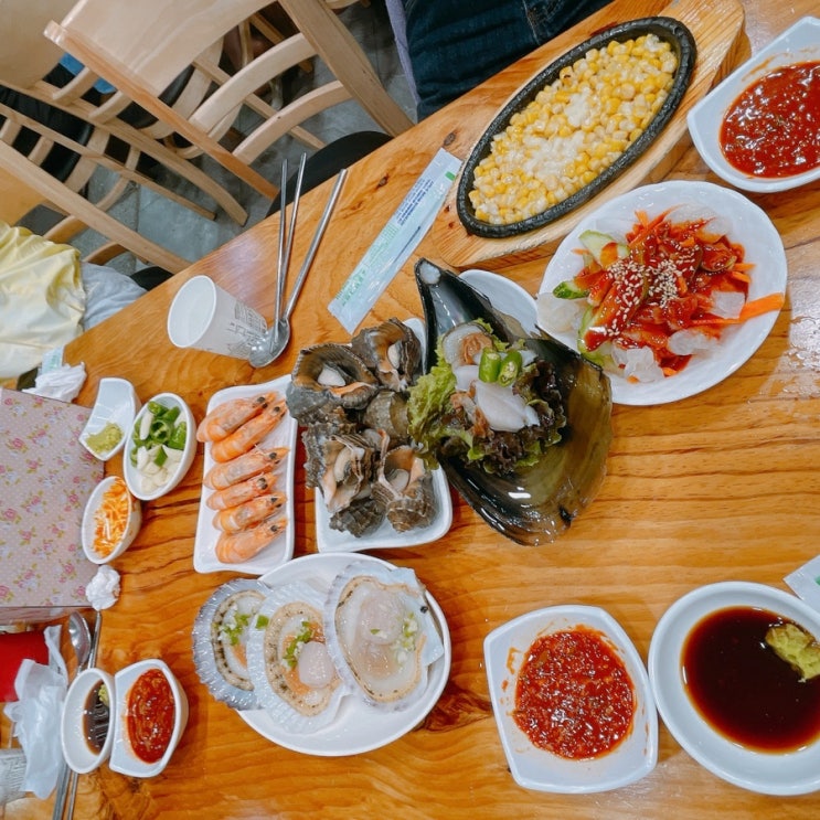  [인천/연안부두] 회시키면 해산물부터 매운탕까지 코스로 나오는 맘모스회센터 7호