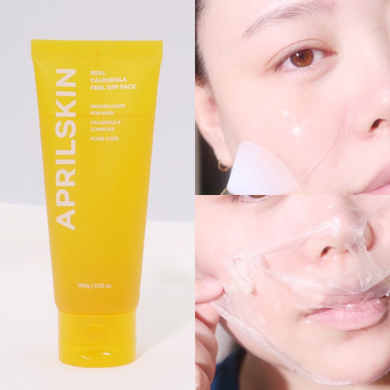 홈케어 모공팩 추천 에이프릴스킨 리얼 카렌둘라 필 오프 팩 aprilskin 각질 피지 흡착 화잘먹 ....