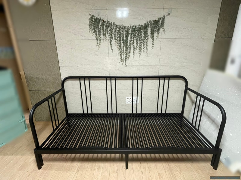 이케아 데이베드 침대프레임 퓌레스달 배송과 조립후기