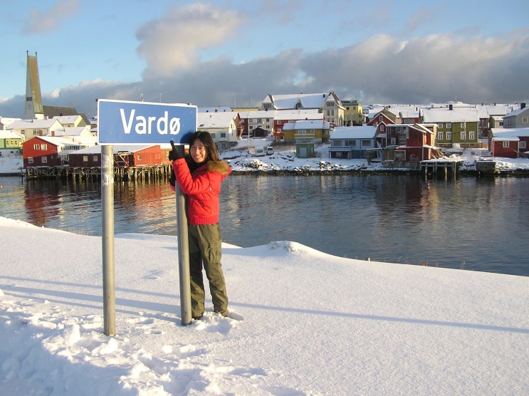  겨울 북유럽 노르웨이 여행 인생 첫 오로라 트롬쇠 보다 북극 Vardø #블챌4