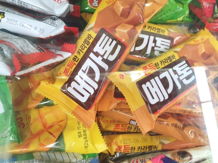  공주 탑마트 옛날 아이스크림 천국 메가톤바