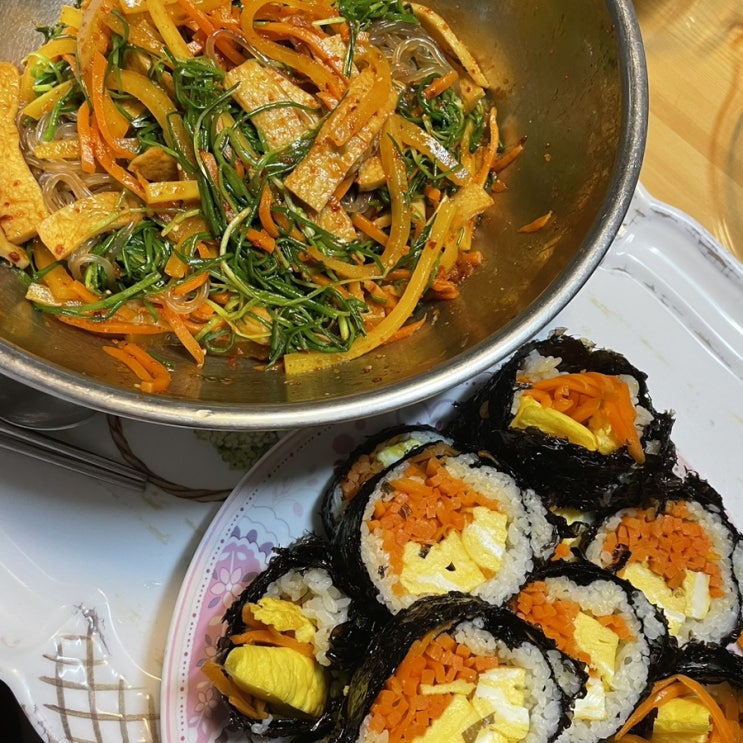  비빔당면 레시피