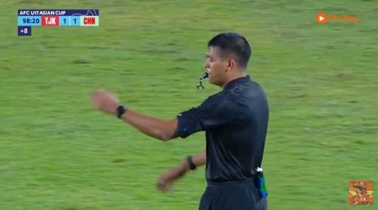  2023 AFC U-17 아시안컵 C조 1차전 타지키스탄 vs 중국