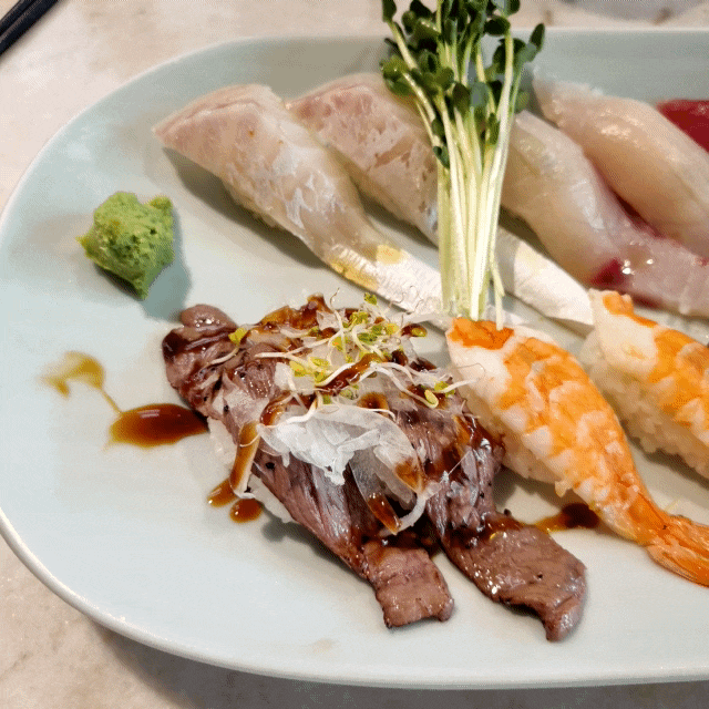  보정 카페거리 맛집 스시센
