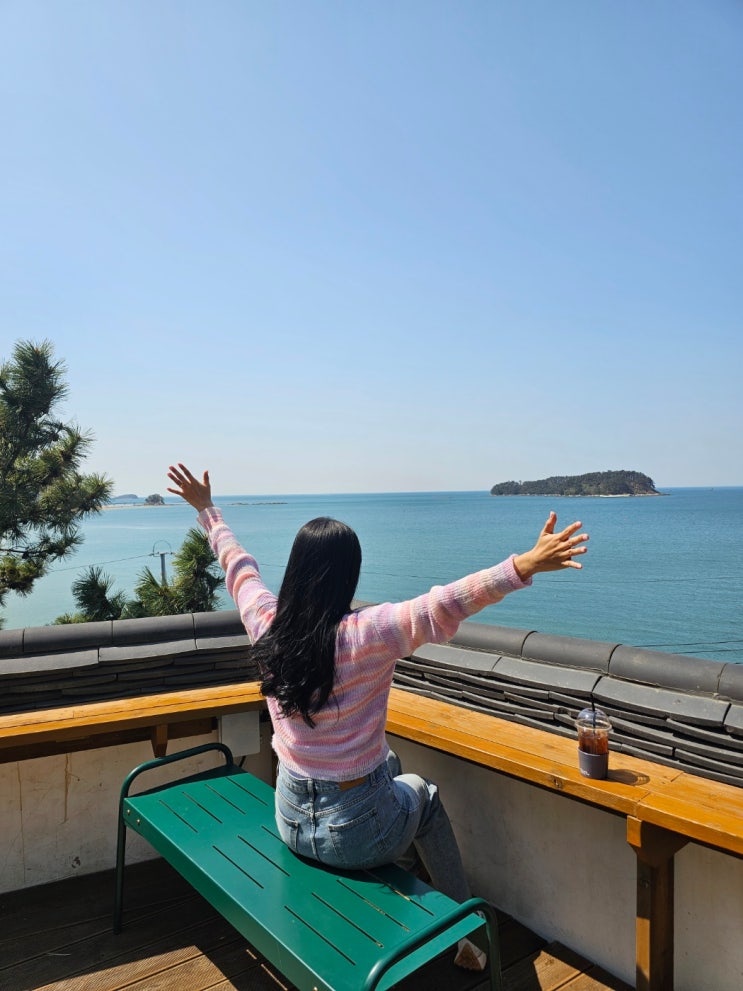  충남 보령 무창포 바다 뷰 한옥카페 상화헌