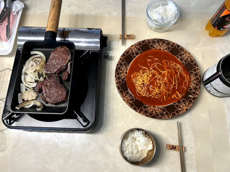  영화 플래시 보고 토마토 파스타 만들어 먹은 나
