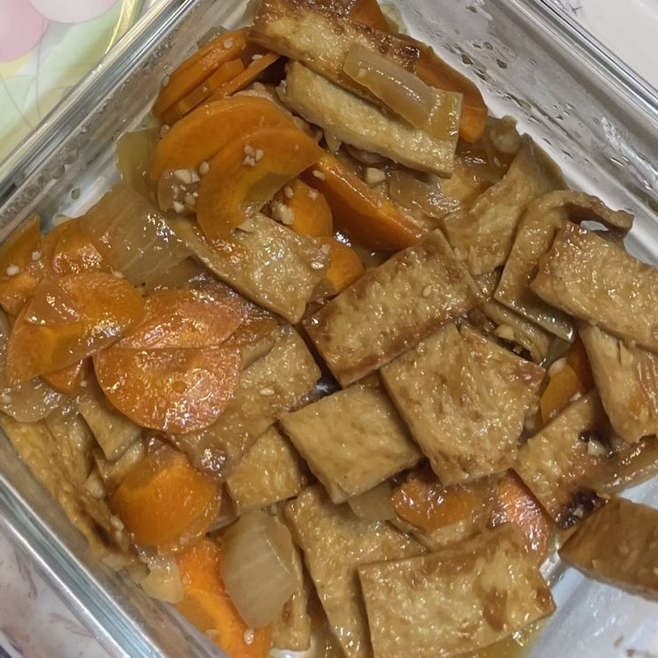  어묵볶음 레시피