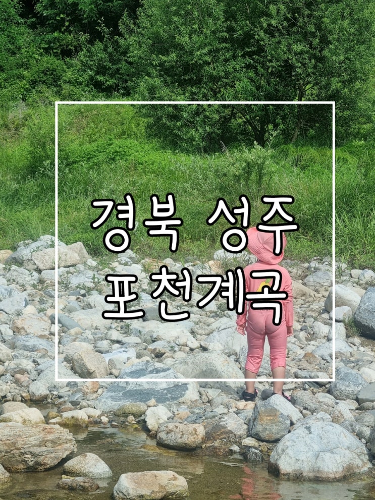 <b>폭염</b>주의보 성주 포천계곡에서 <b>시원한 물놀이</b>