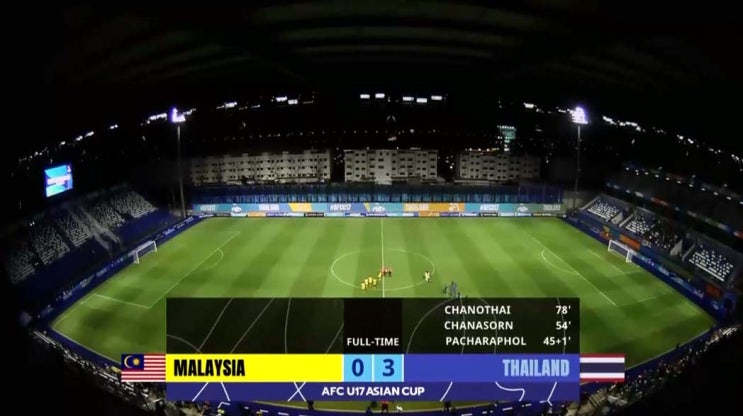  2023 AFC U-17 아시안컵 A조 2차전 말레이시아 vs 태국
