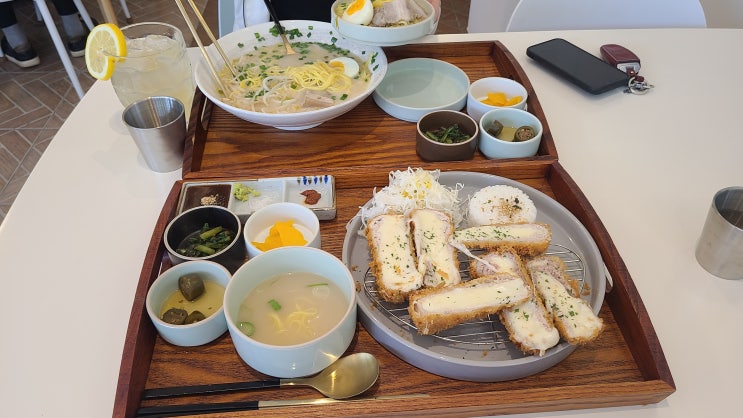 제주함덕맛집 범수쿡하우스 고기국수와 돈가스