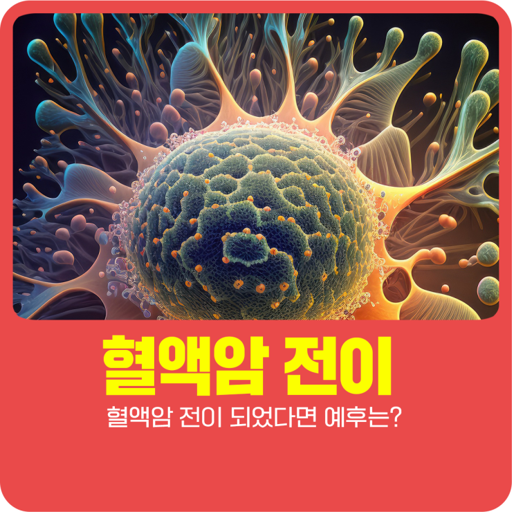  혈액암 전이 되었다면 예후는?