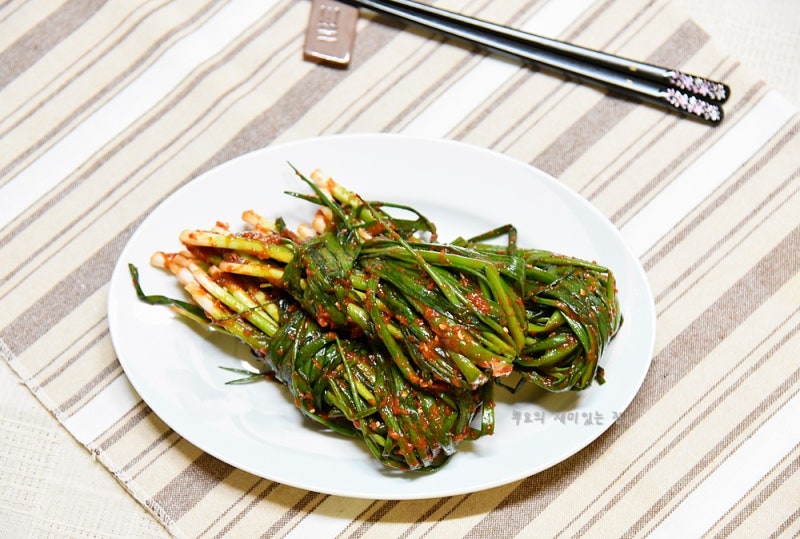 실파 김치 맛있게 담그는법 파김치 양념 여름철김치 실파요리 : 네이버 블로그