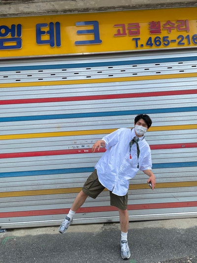  남자 반팔셔츠 시티보이룩 코디정보