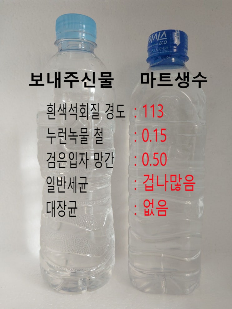 지하수 망간, 전북 전주, 생활용 지하수수질검사 망간 음용기준 초과, 지하수세균이 많아 지하수살균기까지 추천