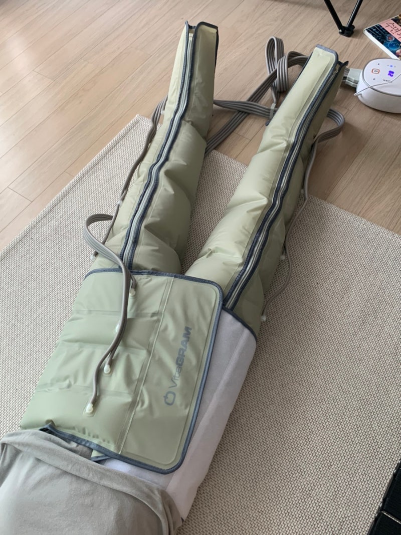 물리치료실을 집으로! 비타그램 마사지기, 에어그라운드플러스 후기