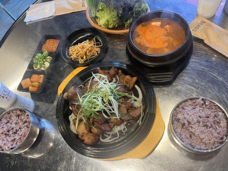  [구리맛집] 만원에 돼지불백 한 판! 직화 한정식