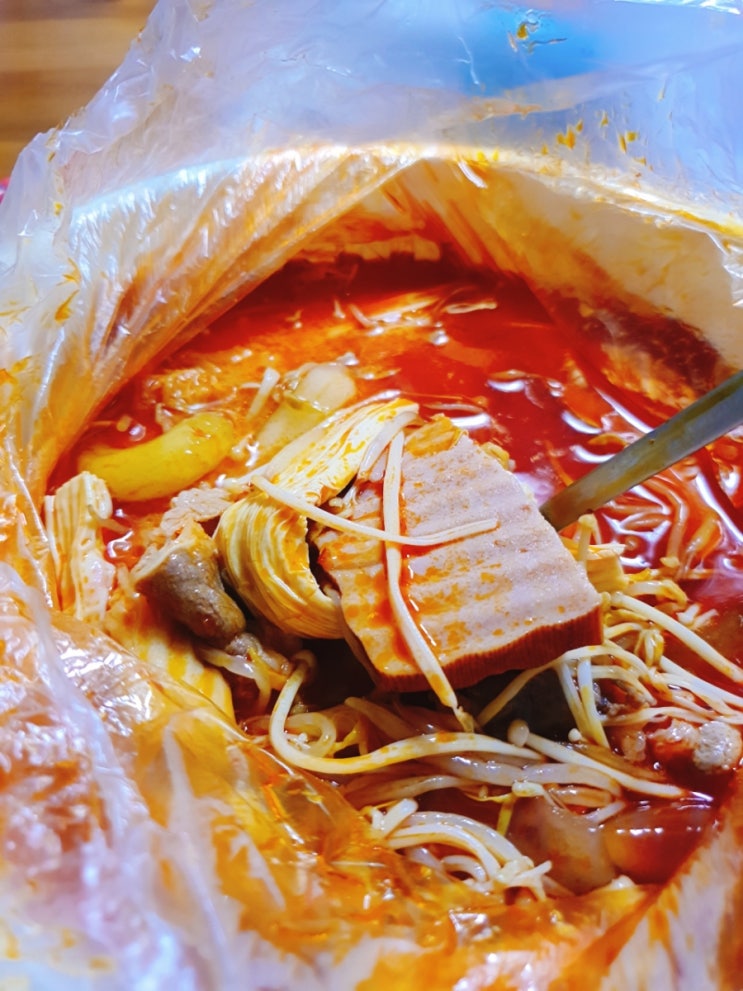  마라탕 배달시 꼭 들어가야하는 푸주+면 종류 (feat. 오리피 선지)