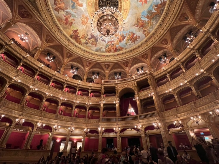 부다페스트 생활 : 헝가리 국립 오페라 하우스 발레 공연 관람 후기