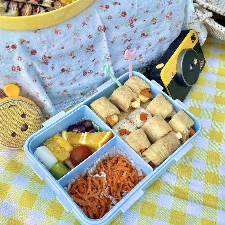  사각유부말이밥 레시피