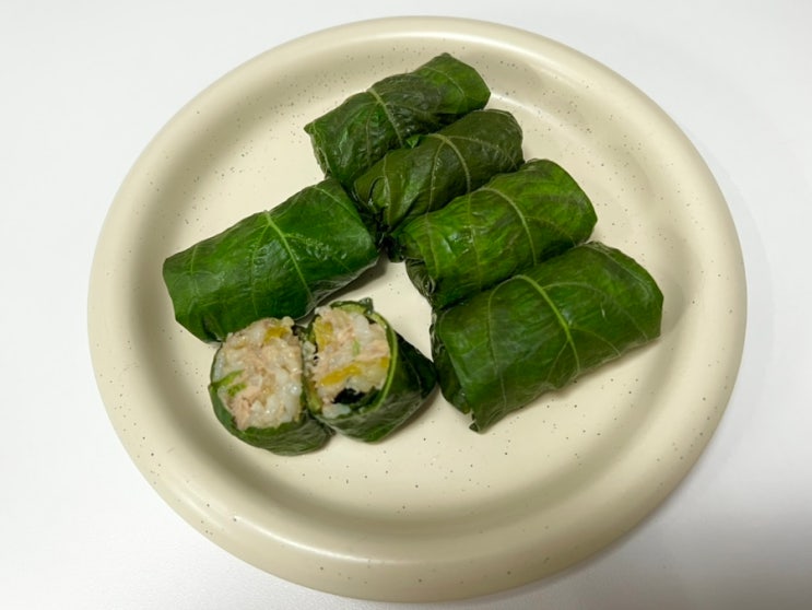  다이어트 쌈밥 저칼로리 참치 마요네즈 레시피 재료