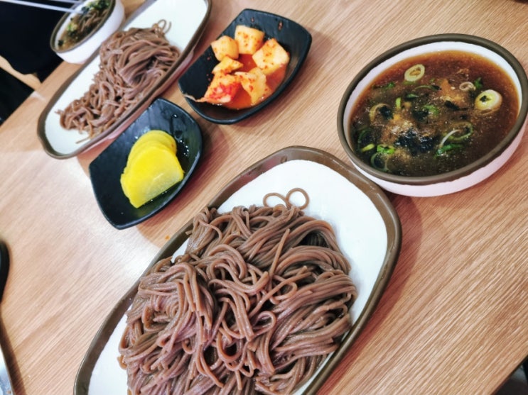  광주 모밀 맛집 운암동 산수옥 광주 북구 메밀국수 하면 여그라니깐요