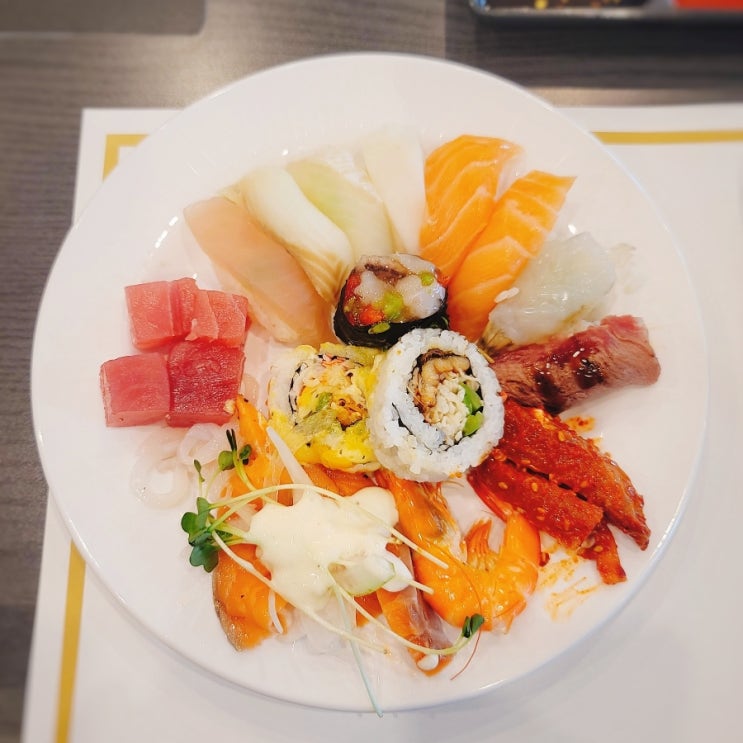  신선한 재료와 즉석 조리로 맛있는 프리미엄씨푸드뷔페 수유맛집 고메스퀘어 수유점