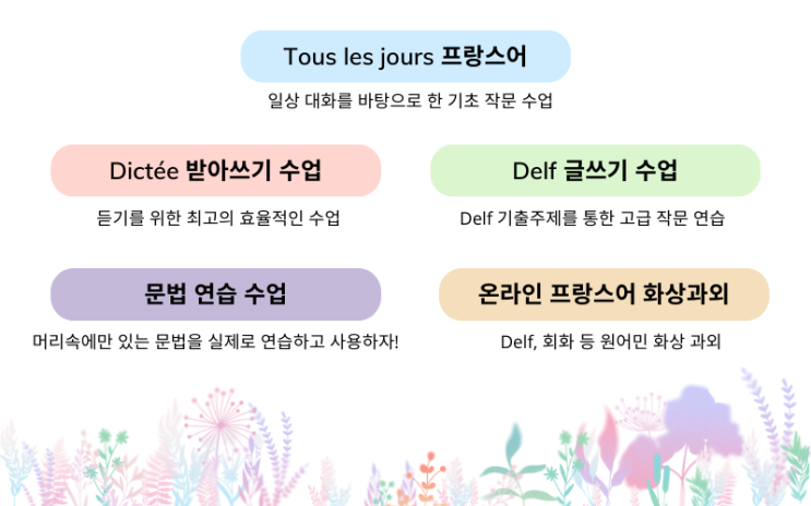  보기만해도 도움이 될 것 같은 찐 프랑스어 수업 후기 모음