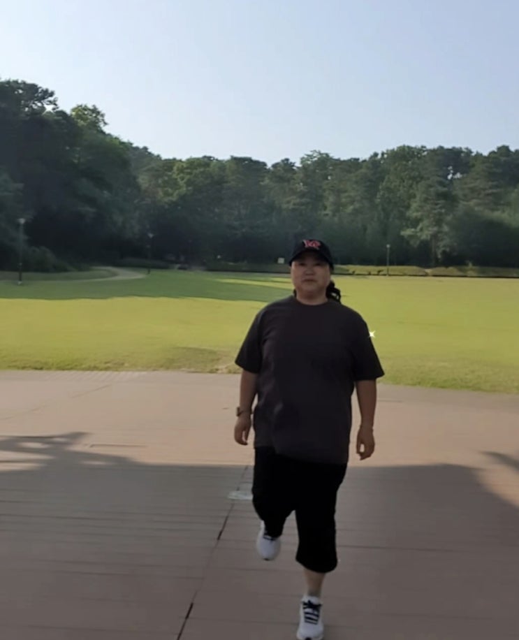  셔플댄스 동네부락산