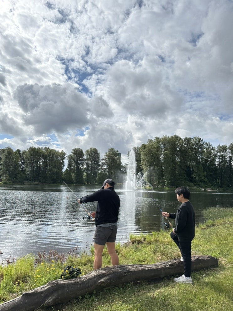  캐나다 파더스데이 라파지레이크 이벤트 free fishing