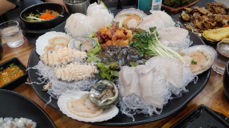 경기도 남양주시) 활어수산 - 싱싱한 광어회와 해산물 모듬, 그리고 산낙지 경기도 남양주시) 활어수산 - 싱싱한 광어회와 해산물 모듬, 그리고 산낙지
