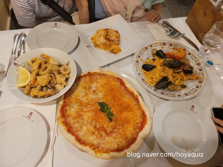 이탈리아여행) 로마 전통음식을 추구하는 레스토랑알레시오(Alessio)