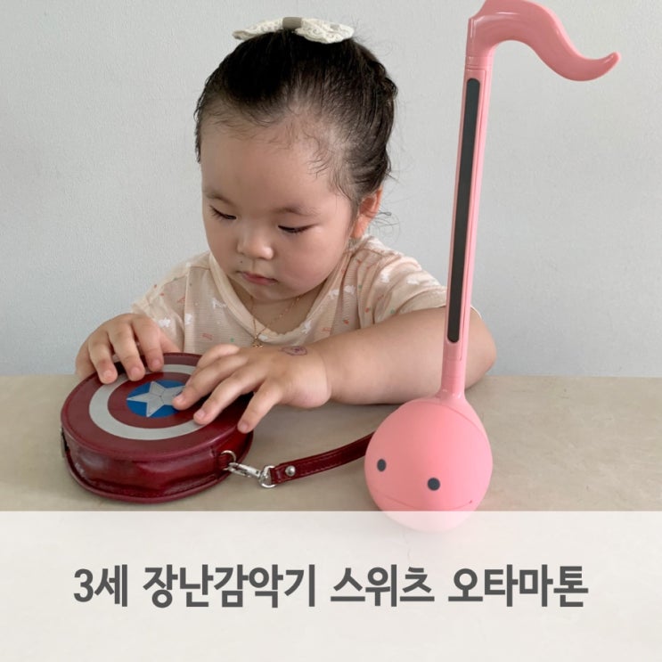  3세 장난감악기 오타마톤 악기 연주 놀이 재밌는 선물