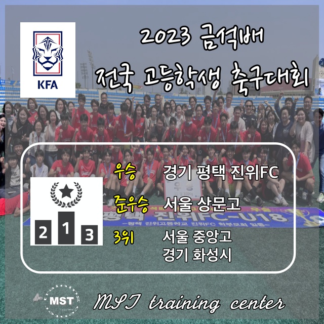2023 금석배 전국 고등학생 축구대회