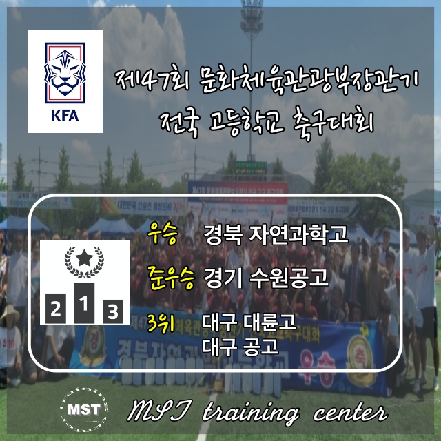 제47회 문화체육관광부장관기 전국 고등학교 축구대회