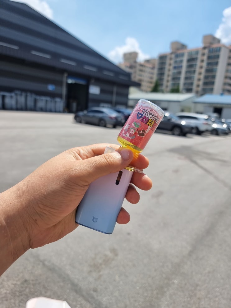  달달한 과일향 입호흡 마법쥬스 전자담배액상
